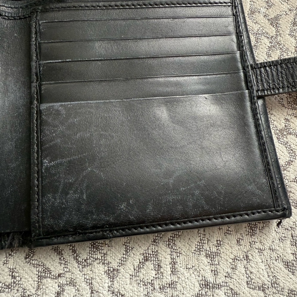 Gucci Jackie GG Bi-fold Compact Leather Wallet Vintage - Picture 6 of 10